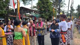 VISITASI TIM JURI LOMBA PERPUSTAKAAN DESA KALURAHAN TINGKAT NASIONAL 
